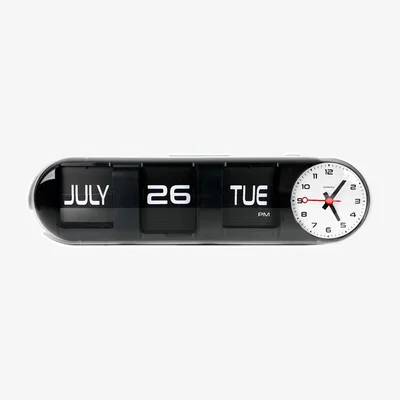 Amara Date & Time Casual Flip Clock