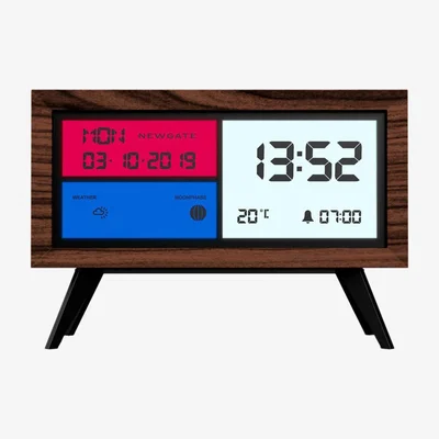 Amara Newgate Clocks - Spectronoma Clock - Brown