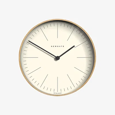 Amara Mr Clarke Clock - Light Plywood