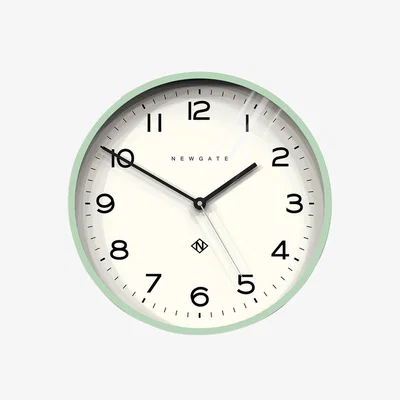 Amara Newgate Clocks - Number Three Echo Wall Clock - Neo-Mint
