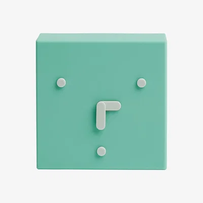 Amara EO - Face Clock - Mint