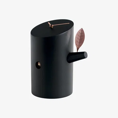 Amara Nido Desk Cuckoo Clock - Black