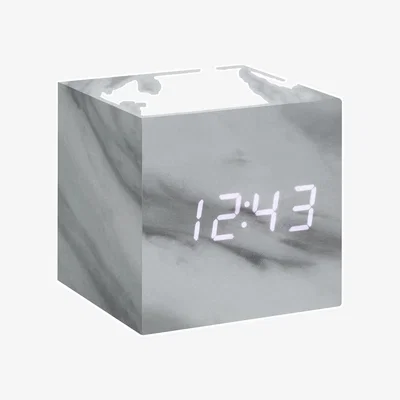 Amara Cube Click Clock