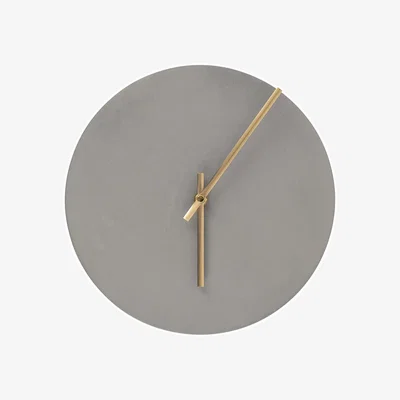 Amara Watch Wall Clock - Concrete