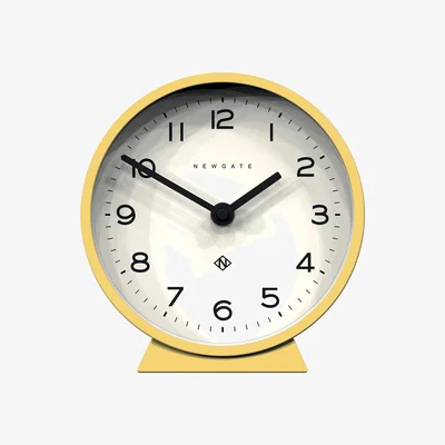 Amara Newgate Clocks - M Mantel Clock - Cheeky Yellow