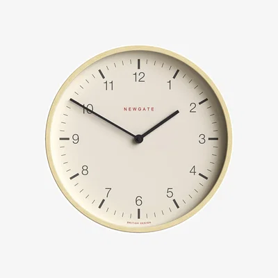 Amara Mr Clarke Clock - Light Plywood