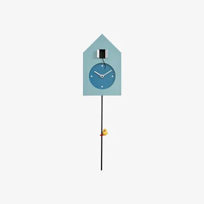 Amara Progetti - Freebird Tarzan Wall Clock - Light Blue