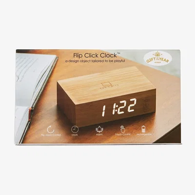 Amara Flip Click Clock