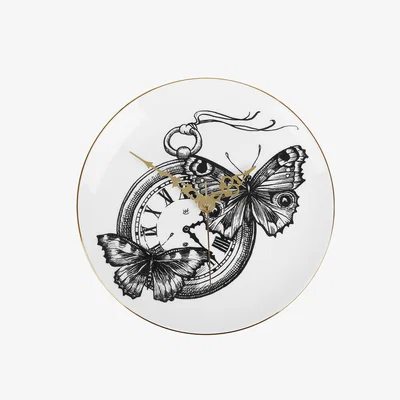 Amara Rory Dobner - Time Flies Clock - Medium