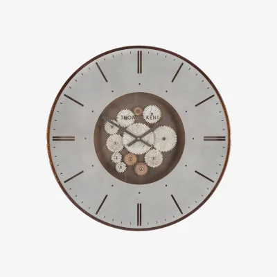 Arighi Bianchi 21" Clocksmith Wall Clock Cog Bronze