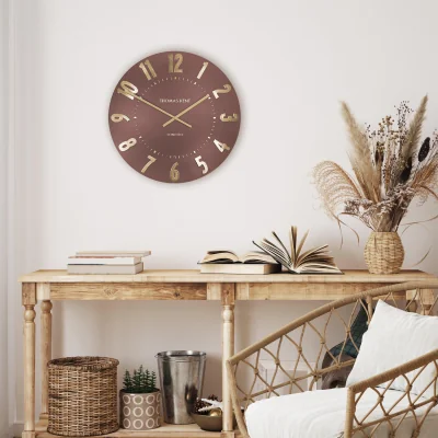 Arighi Bianchi 20 Mulberry Wall Clock Auburn