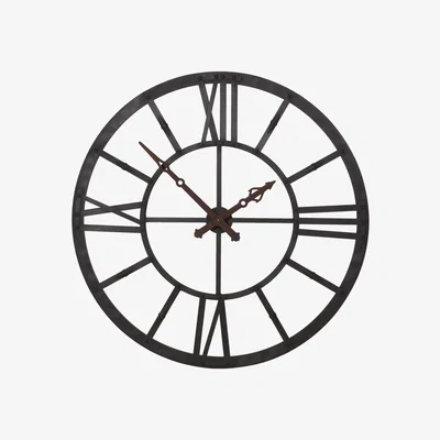 Barker and Stonehouse Large Lit Clock, Black | Barker & Stonehouse
