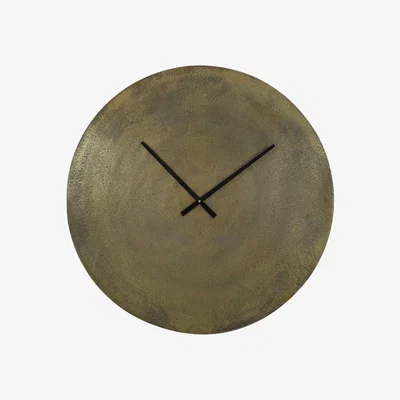 Barker and Stonehouse Antique Bronze Clock, Gold Metal | Barker & Stonehouse
