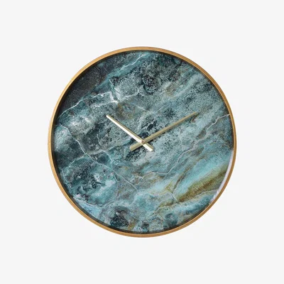 Barker and Stonehouse Jade Marble Wall Clock