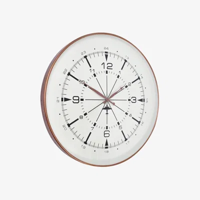 Barker and Stonehouse Antique Copper Aviator Wall Clock, 776 | Barker & Stonehouse