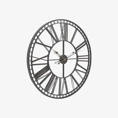 Barker and Stonehouse Skeleton Mirrored Wall Clock, 776 | Barker & Stonehouse