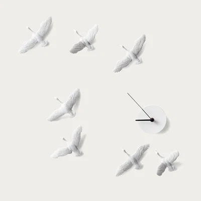 Bombinate.com Migrantbird Clock in C Formation