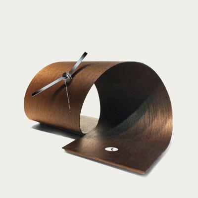 Bombinate.com Wenge Loop Table Clock
