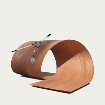Bombinate.com Cedar Loop Table Clock