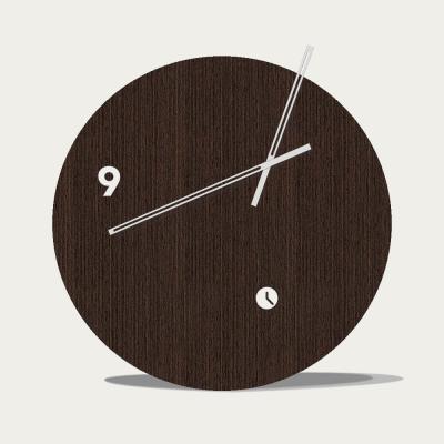 Bombinate.com Wenge Wood Finished Slice Table Clock