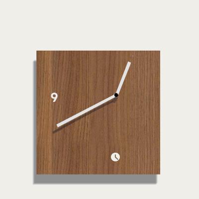 Bombinate.com Walnut Wood Finished Area Wall clock