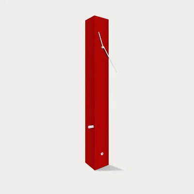 Bombinate.com Garnet Lacquered Finished Totem Table Clock
