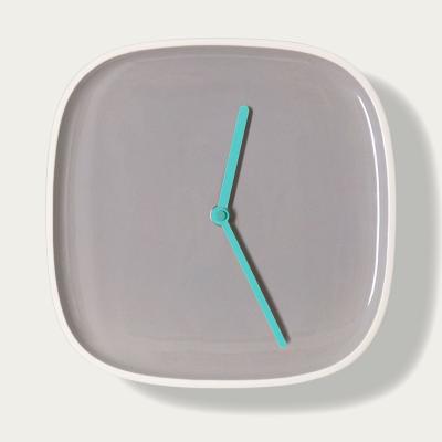 Bombinate.com Gray Plate Wall Clock