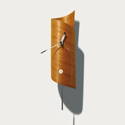Bombinate.com Cedar Wallsurf Wall Clock