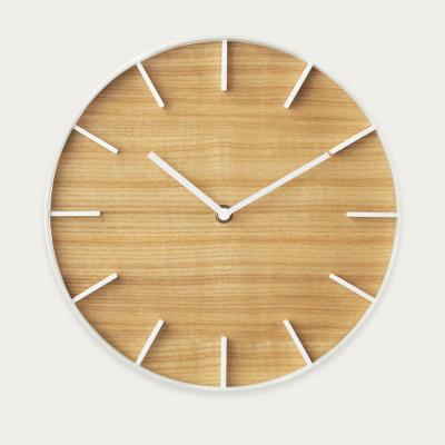 Bombinate.com White Rin Wall Clock