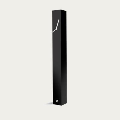 Bombinate.com Black Lacquered Finished Totem Table Clock