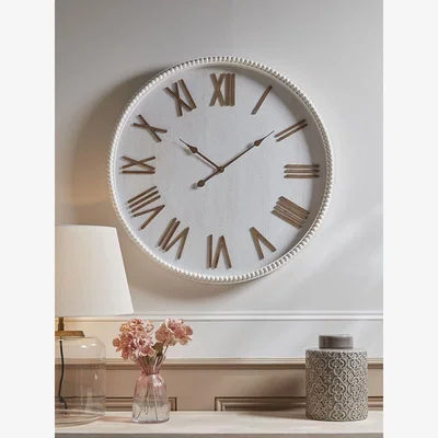 Cox and Cox Beaded Wooden Clock
