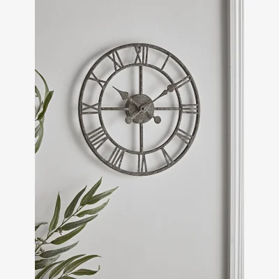 Cox and Cox Distressed Cut Out Clock