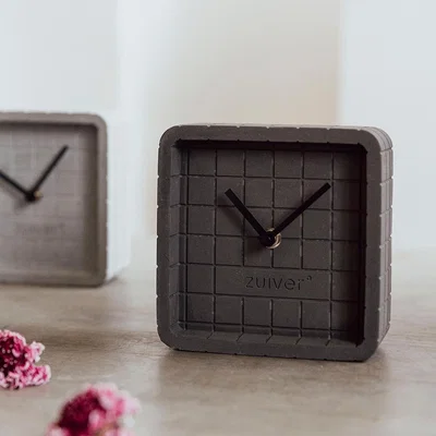 Cuckooland Zuiver Cute Concrete Clock - Pink