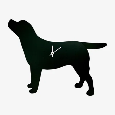 Cuckooland Wagging Tail Dog Clock in Labrador