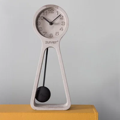 Cuckooland Zuiver Pendulum Time Clock - All Black