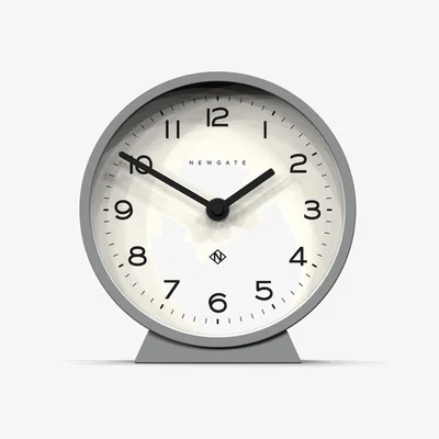 Cuckooland Newgate M Mantel Echo Clock - Posh Grey
