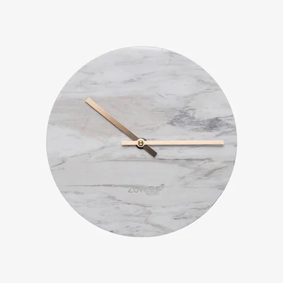 Cuckooland Zuiver Marble Time Wall Clock in White