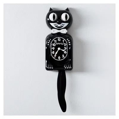 The Conran Shop Classic Kit-Cat Klock in Black