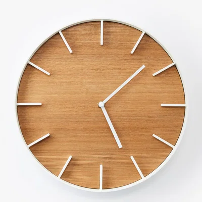 The Conran Shop Rin Wall Clock in White