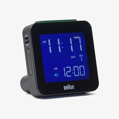 The Conran Shop Digital Alarm Clock Black