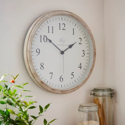 Dunelm Churchgate Wooden Wall Clock
