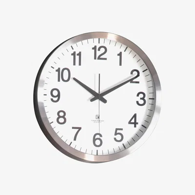 Dunelm Massey Clock Silver