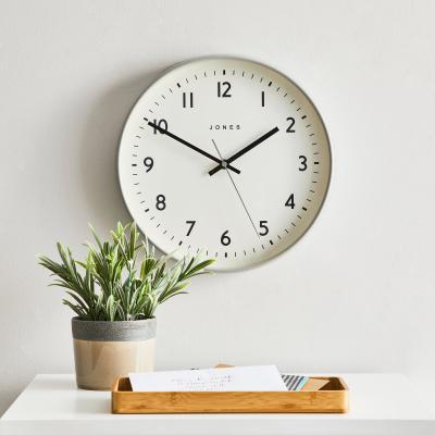 Dunelm Jones Jam 30cm Wall Clock Grey Grey