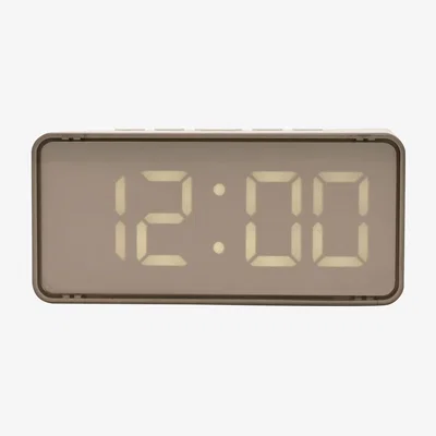 Dunelm Hometime Digital LED Alarm Clock