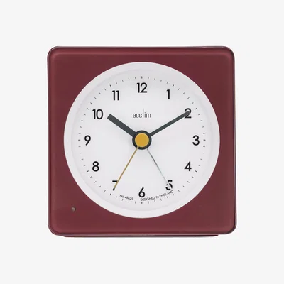 Dunelm Acctim Barber Alarm Clock Spice