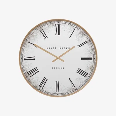 Dunelm Cedar & Sage Chester Round Wall Clock