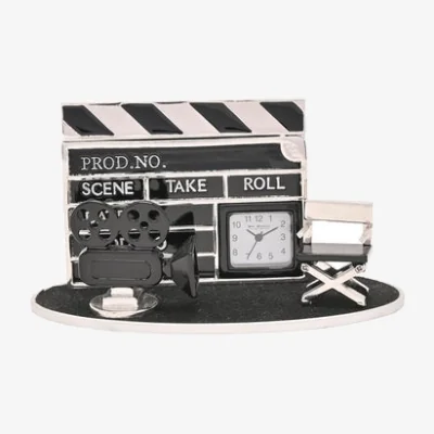 Dunelm Widdop Film Set Miniature Clock