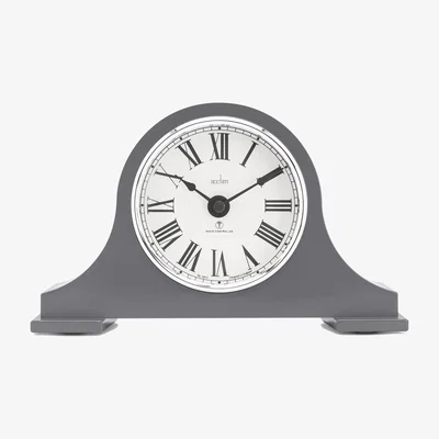 Dunelm Acctim Foxton Quartz Mantel Clock Aston Grey
