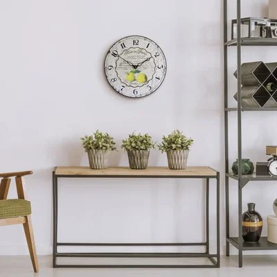 Dunelm French Tarte Recipe Wall Clock