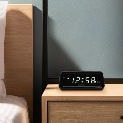 Dunelm Acctim Cory Digital LED Alarm Clock